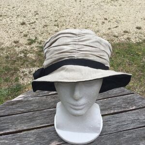 Belfry Italia Summer Floral Linen Hat